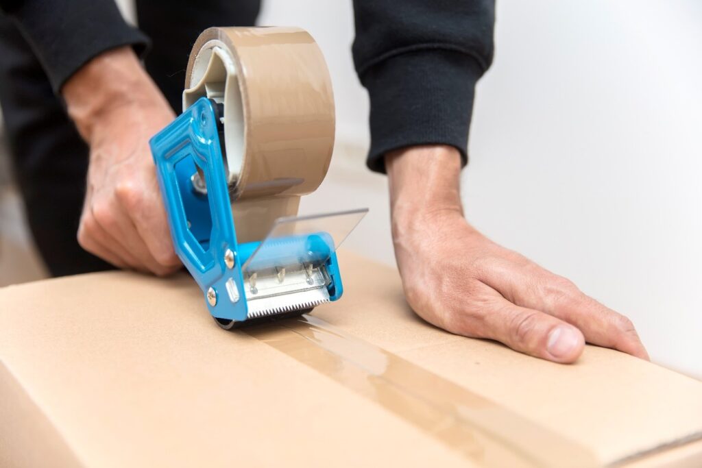 bopp tape dispenser machine | portable packing tape dispenser